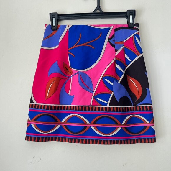 NEW Zara BLOGGER'S FAVE! Pucci Style Printed Mini Skirt, Size XS - Picture 13 of 16